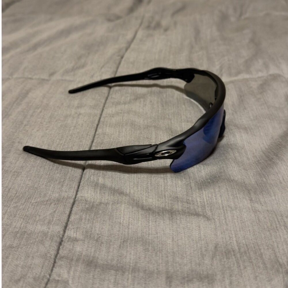 Oakley Radar EV Path Sunglasses Black Frame / Green  Lens 009208 - Picture 3 of 4